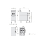 Фритюрница Giorik Unika 700 FE7207, электрическая, напольная, 8+8 л