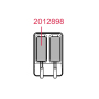 Фритюрница Giorik Unika 700 FE7207, электрическая, напольная, 8+8 л