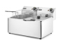 Фритюрница настольная HENDI Kitchen Line 205839, 8+8 л