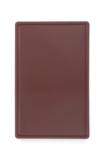 Доска разделочная HACCP HENDI 826041, GN1/1, 530x325 мм, толщина 15 мм, коричневая